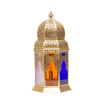Moroccan Floor Lantern - Handcrafted Brass Magic