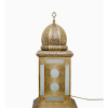 Moroccan Floor Brass Lantern - Crafted Excellence