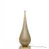 Handmade Brass Floor Lantern - Moroccan Treasures