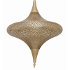 Moroccan Pendant Brass Lamp - Crafted Illumination