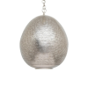 Intricate Pendant Brass Lamp - Moroccan Brilliance
