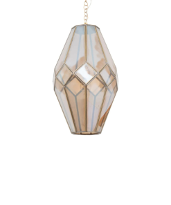 Moroccan Brass Pendant Lamp - Cultural Illumination