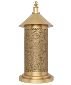 Moroccan Floor Brass Lantern - Timeless Craftsmanship