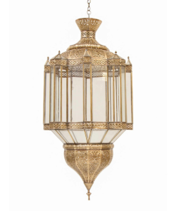 Handmade Ceiling Brass Lamp - Moroccan Heritage