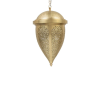Moroccan Brass Pendant Lamp - Vintage Charm