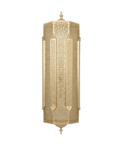 Brass Wall Light - Authentic Moroccan Glow