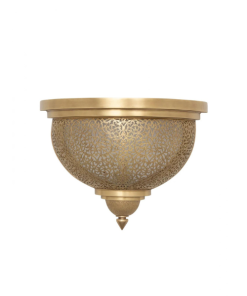 Brass Wall Light - Moroccan Heritage Illumination