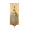 Moroccan Brass Wall Light - Vintage Inspired Glow