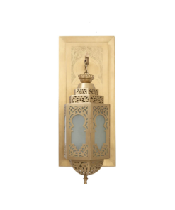 Moroccan Brass Wall Light - Vintage Inspired Glow